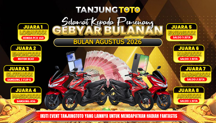 BANNER PEMENANG TURNOVER BULAN AGUSTUS 2026